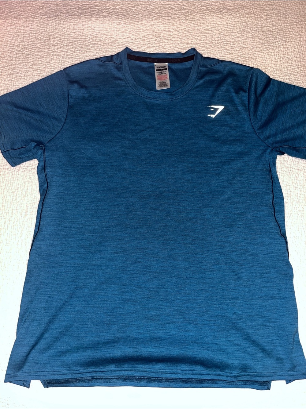 Gymshark Men’s Teal Blue Short Sleeve Training Tee